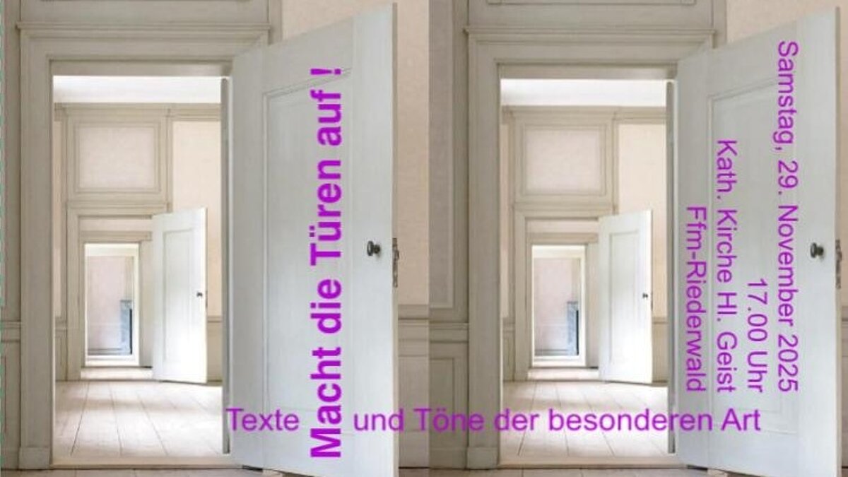 Macht die Türen auf